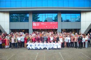 Upacara Peringatan HUT RI ke-81 di Lingkungan Perumnas